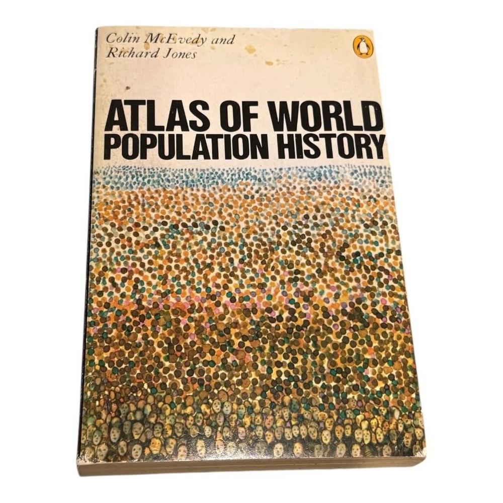 Vintage Atlas of World Population History Colin McEvedy Richard Jones Paperback